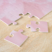 Puzzle Floral rose Abstrait (Côté)