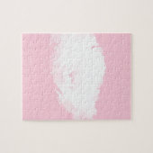 Puzzle floral rose doux (Horizontal)