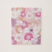 Puzzle Floral sans joint (Vertical)