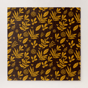 Puzzle Floral sans joint : Parfait Design Textile