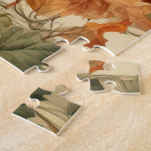 Puzzle Floral Thanksgiving Motif Vintage (10) (Côté)