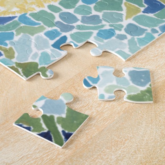 Puzzle Florals de minuit III (Côté)