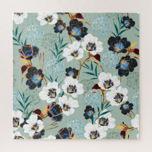 Puzzle Flore Botanique Vintage