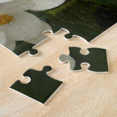 Puzzle Flore de Bégonia blanche tropicale (Côté)