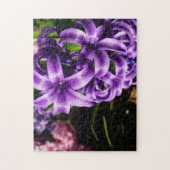 Puzzle Flore de printemps Blue Hyacinth II (Vertical)