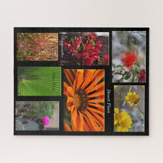 Puzzle Flore du désert (Horizontal)