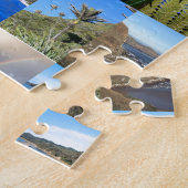 Puzzle Flore et paysages emblématiques de la Nouvelle-Zél (Côté)