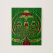 Puzzle Flore verte (Vertical)