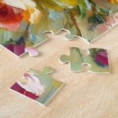 Puzzle Flore vive brillante et audacieuse (Côté)