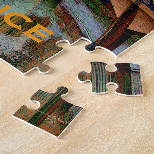 Puzzle Florence farfelu Italie (Côté)