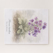 Puzzle Florens tardiva The Late Bloomer Botanical (Horizontal)