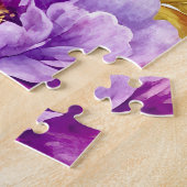 Puzzle Flores d'aquarelle à fleurs vintages (Côté)