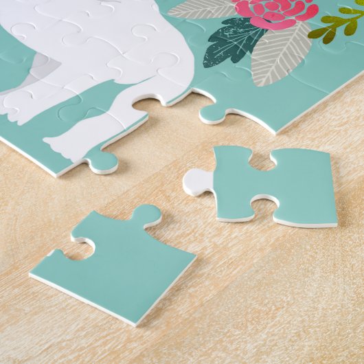 Puzzle Flores Vintages (Côté)