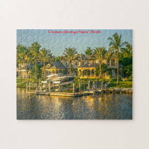 Puzzle Florida Naples Coastline.Joyeux Noël