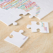 Puzzle Florida USA Slang Word Art Map (Côté)