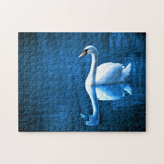 Puzzle flottant de cygne (Horizontal)