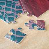 Puzzle Flotte de pastèque dans la piscine (Côté)