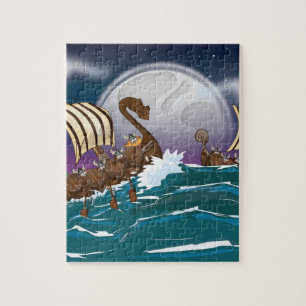 Puzzle Flotte d'invasion Viking