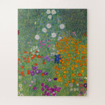 Puzzle Flower Garden by Gustav Klimt<br><div class="desc">Belle peinture d'un jardin fleuri par Gustav Klimt. Visitez notre magasin pour trouver plus de puzzles d'art et plus de puzzles Gustav Klimt!</div>