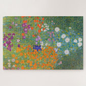 Puzzle Flower Garden by Gustav Klimt (Horizontal)