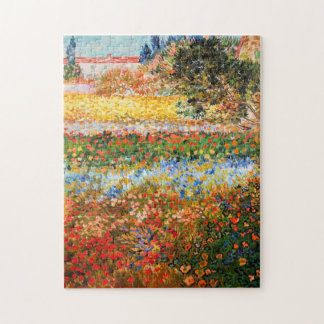 Puzzle "Flower Garden" Vincent de Gogh.