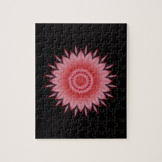 Puzzle Flower Mandala (Vertical)