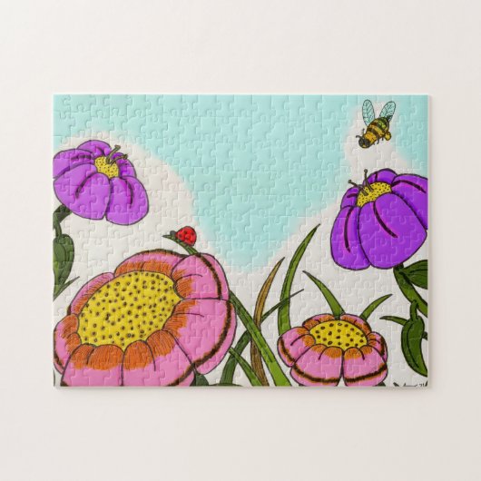 Puzzle Flower Meadow (Horizontal)