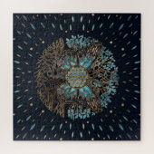 Puzzle Flower of Life - Tree of life - Butterfly (Horizontal)