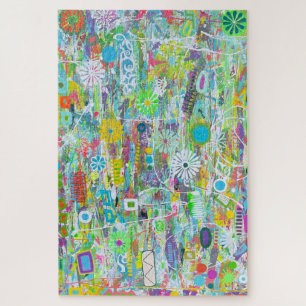 Puzzle Flower Power 20 x 30