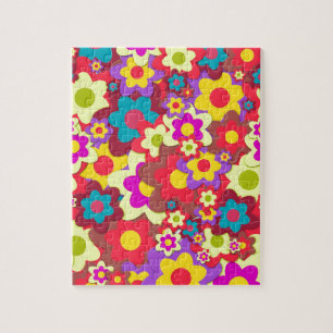 Puzzle Flower Power 60s hippy