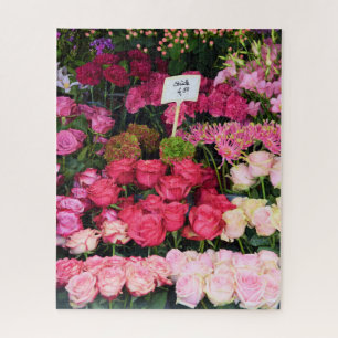 Puzzle Flower Shop - Marché de Munich - 16x20 - 520 pièce