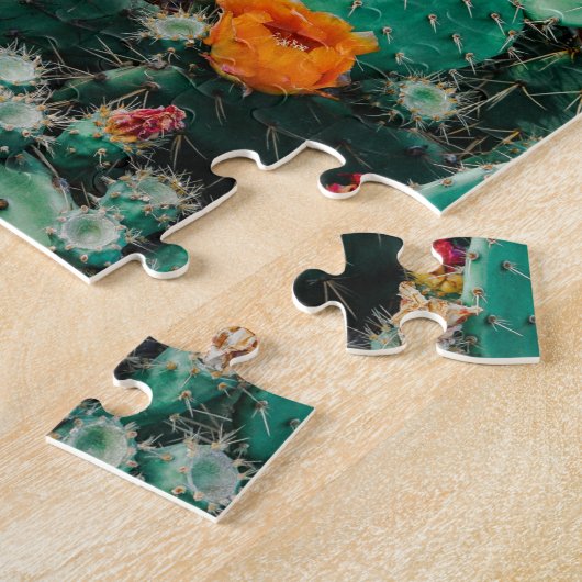 Puzzle Flowering Cactus Plants (Côté)