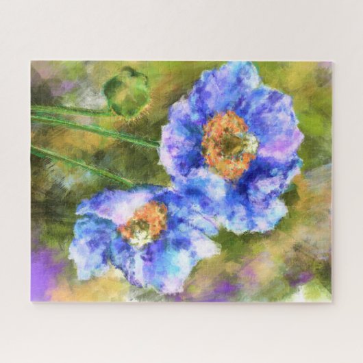 Puzzle Flowering Spring Flowers Abstract (Horizontal)