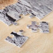 Puzzle Fluffy Brown Poodle Chien chiot (Côté)