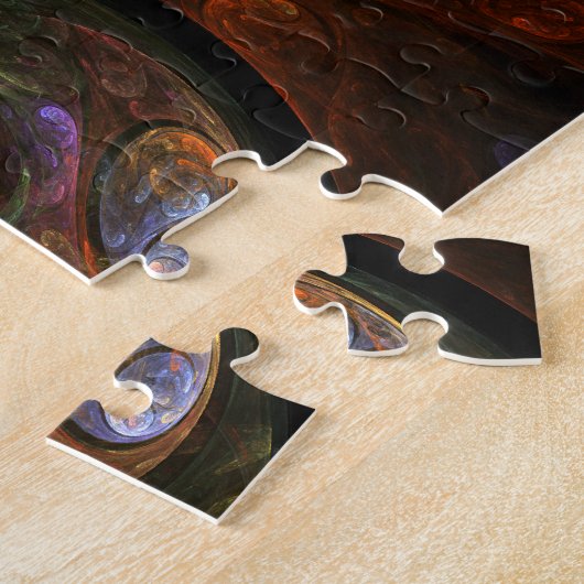 Puzzle Fluide Connection Art Abstrait (Côté)