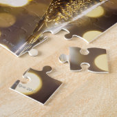 Puzzle Flûte au champagne grillée, gros plan (Côté)