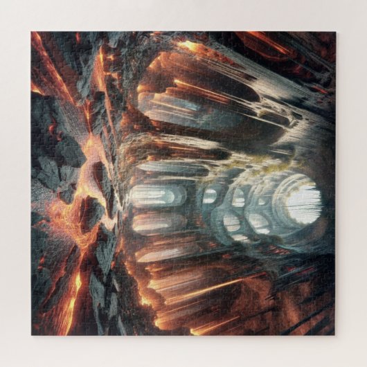 Puzzle Flux de lave (Horizontal)