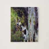 Puzzle Flux de montagne fumé - 8x10 (Vertical)
