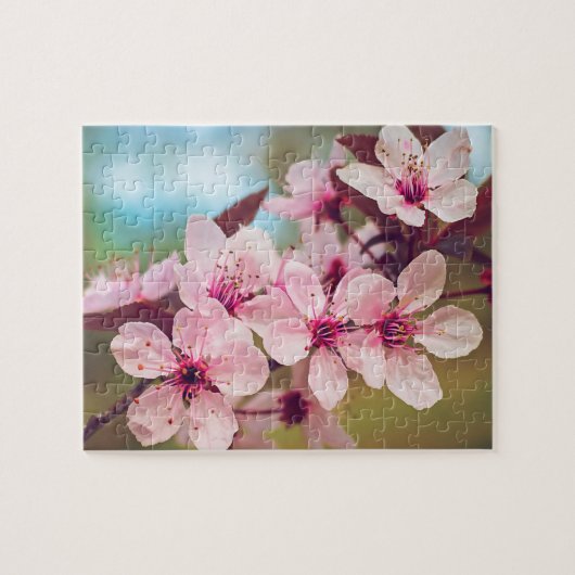 Puzzle Flux de prune 8"x10" (Horizontal)