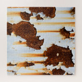 Puzzle Flux de rouille blanche corrompu (Horizontal)