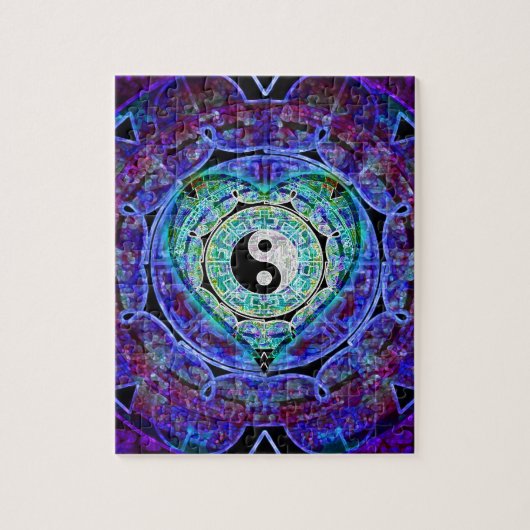 Puzzle Flux d'énergie Yin Yang (Vertical)