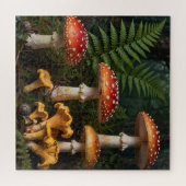 Puzzle Fly Agaric Mushrooms Forest Botanical (Horizontal)