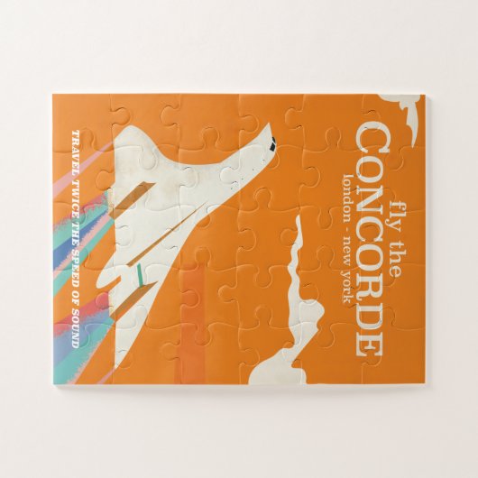 Puzzle Fly the Concorde (Horizontal)