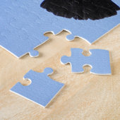 Puzzle Flying Black Raven Corvid Crow-lover Photo Design (Côté)