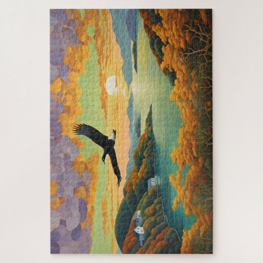 Puzzle Flying Home (Vertical)