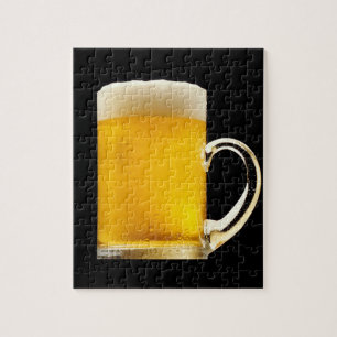 Puzzle Foamy Beer Mug