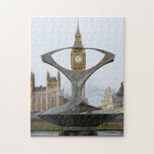 Puzzle Focus sur Big Ben - Londres - 11x14 - 252 pcs (Vertical)
