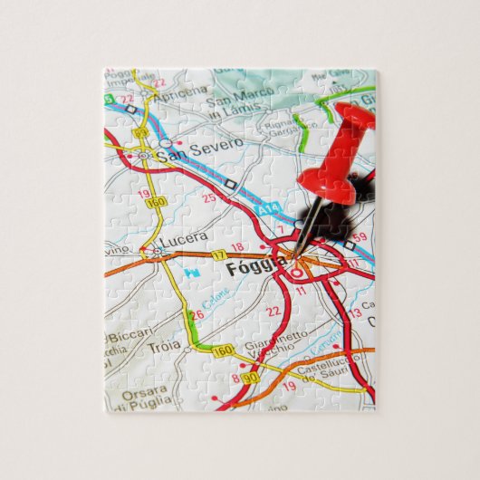 Puzzle Foggia, Italie (Vertical)