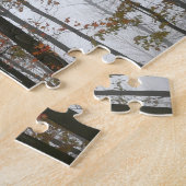 Puzzle Foggy Fall en Pennsylvanie Automne Nature (Côté)