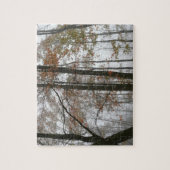 Puzzle Foggy Fall en Pennsylvanie Automne Nature (Vertical)